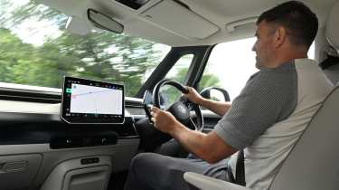 Volkswagen ID. Buzz Style LWB long-term test - Steve driving